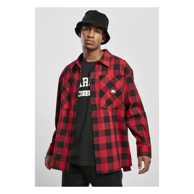 Southpole Check Flannel Shirt red