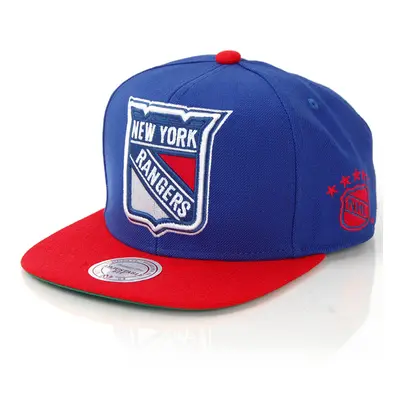 Mitchell & Ness XL Logo New York Rangers 2 Tone Snapback