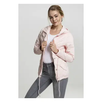 Urban Classics Ladies Basic Cotton Parka rose