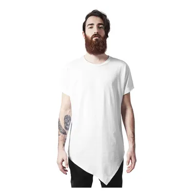 Urban Classics Asymetric Long Tee white