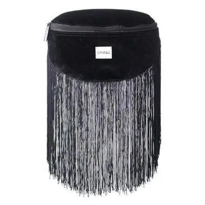 Ledvinka Spiral Velvet Tassels Black BL Label Bum Bag