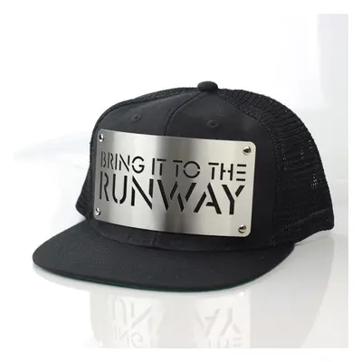 Karl Alley Runaway Mesh Snapback Black Silver