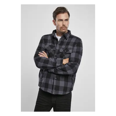 Brandit Lumberjacket black/grey