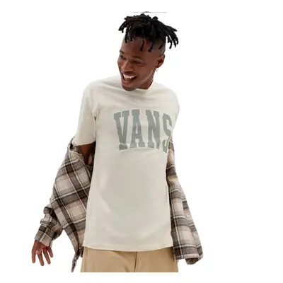 Pánské Tričko Vans VARSITY TYPE SS TEE antique white