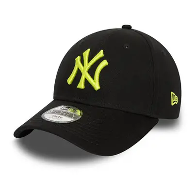 Dětská kšiltovka Kids New Era 9Forty Kids MLB CHYT League Essential Black Cycle Green