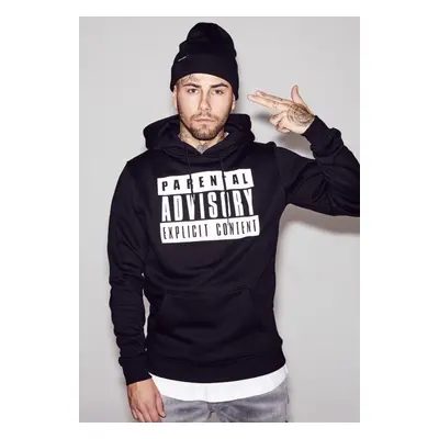 Mr. Tee Parental Advisory Hoody black