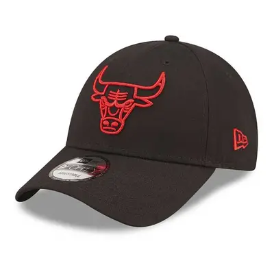 kšiltovka New Era 9Forty Neon Outline Chicago Bulls Cap Black Red