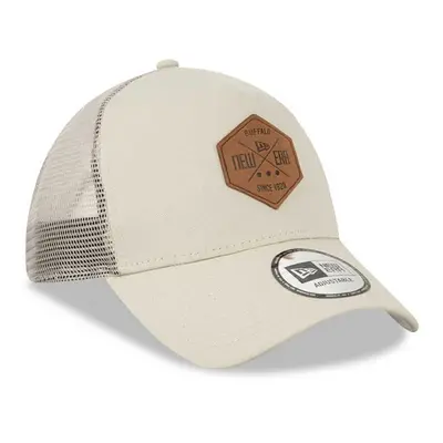 kšiltovka New Era Patch Stone A-Frame Trucker Cap Cream