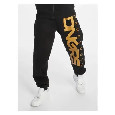 Dangerous DNGRS Classic Sweat Pants black/gold