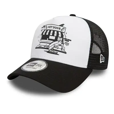 Kšiltovka New Era 940 AF Trucker Graphic Hotdog Trucker Black