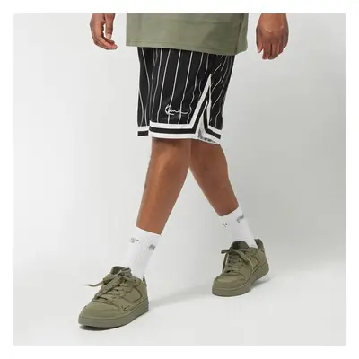 Kraťasy Karl Kani Small Signature Pinstripe Mesh Shorts Black