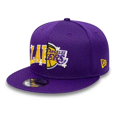 kšiltovka New Era 9Fifty Half Stitch LA Lakers Purple Snapback Cap Snapback Cap