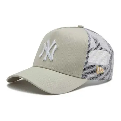 Pánská kšiltovka NEW ERA 940 Af trucker MLB League essential NY cap Beige