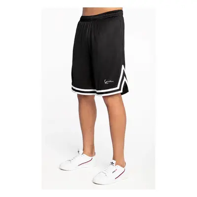 Kraťasy Karl Kani Signature Mesh Shorts Black White