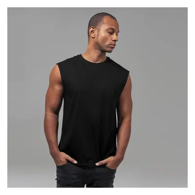 Urban Classics Open Edge Sleeveless Tee black