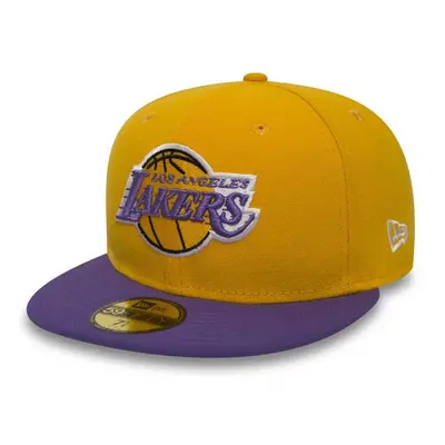 Kšiltovka New Era 59FIFTY NBA Basic Los Angeles Lakers Yellow Purple cap