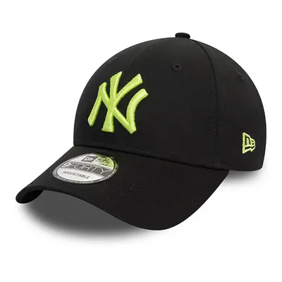 Kšiltovka New Era 9FORTY MLB League Essential NY Yankees Black Neon Green adjustable cap