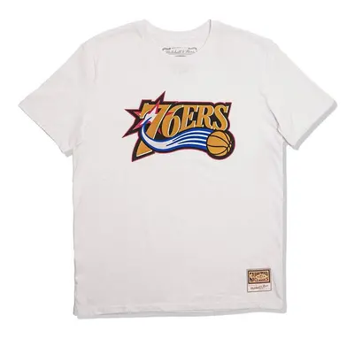 Mitchell & Ness T-shirt Philadelphia 76ers Team Logo Tee white