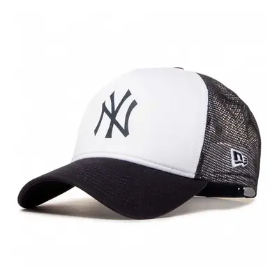 Pánská kšiltovka NEW ERA 940 Af trucker MLB team colour block NY cap Black White