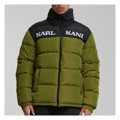 Zimní bunda Karl Kani Retro Essential Puffer Jacket Olive