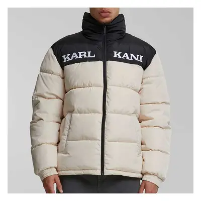 Zimní bunda Karl Kani Retro Essential Puffer Jacket Light Sand