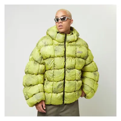 Zimní bunda Karl Kani Sport Patch Square Quilted Puffer Jacket Lime Green