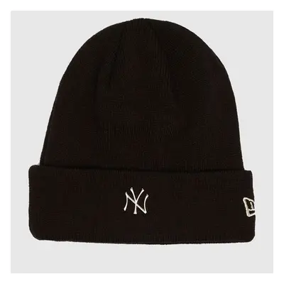 Kulich New Era Knit Medium MLB Metallic Beanie NY Yankees Black