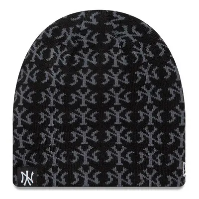 Kulich New Era MLB Jacquard Skull Beanie NY Yankees Black