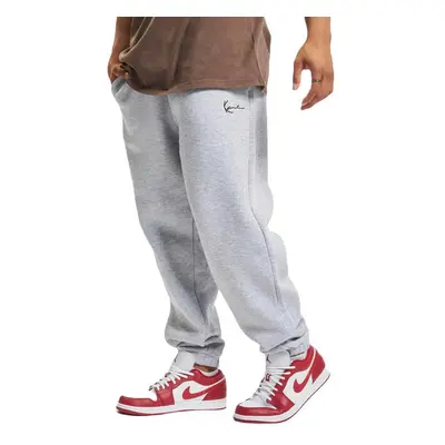 Tepláky Karl Kani SMALL SIGNATURE ESSENTIAL RELAXED FIT CUFFED SWEATPANTS grey