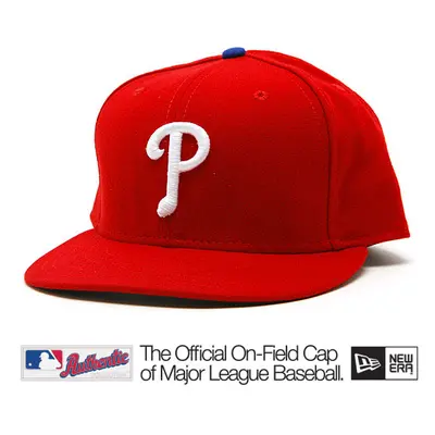 Kšiltovka New Era 59FIFTY Authentic Philadelphia Phillies Home Cap Red