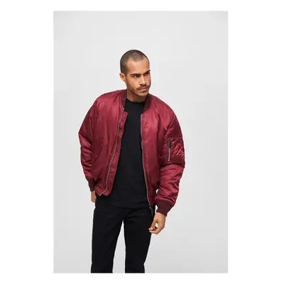 Brandit MA1 Bomber Jacket bordeaux