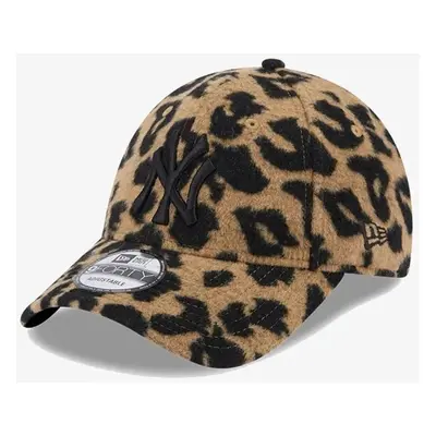 Dámská kšiltovka s kožíškem New Era 9FORTY Woman MLB WMNS NY Yankees Cap Leopard