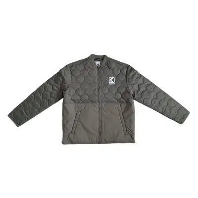 Jacket Karl Kani OG Quilted Zip Jacket dark military green