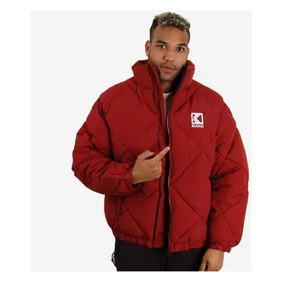 Zimní bunda Karl Kani OG Rhombus Puffer Jacket Wine Red