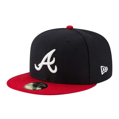 Kšiltovka New Era 59Fifty Authentic On Field Home Atlanta Braves Navy cap