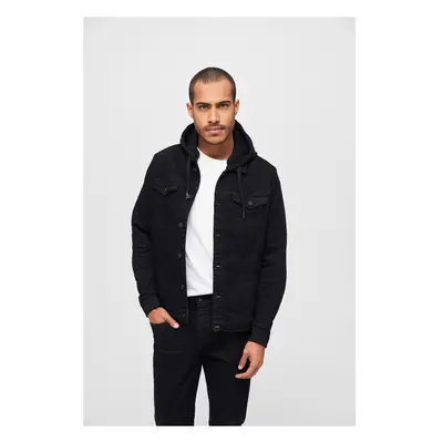 Brandit Cradock Denim Sweat Jacket black/black