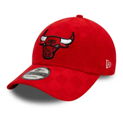 kšiltovka New Era 9FORTY NBA Tonal Check Chicago Bulls Scarlet