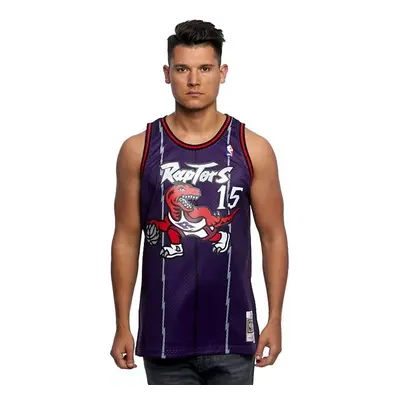 Mitchell & Ness Toronto Raptors #15 Vince Carter purple Swingman Jersey