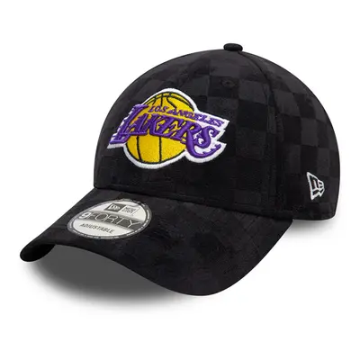 kšiltovka New Era 9FORTY NBA Tonal Check LA Lakers Black