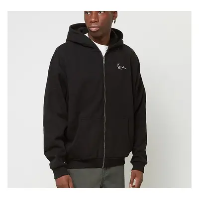 Mikina Karl Kani Chest Signature Essential OverSized Zip Hoodie black