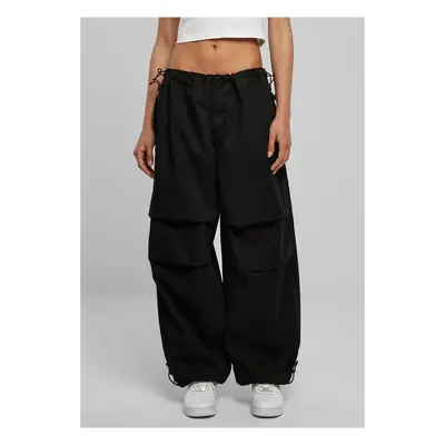 Urban Classics Ladies Cotton Parachute Pants black