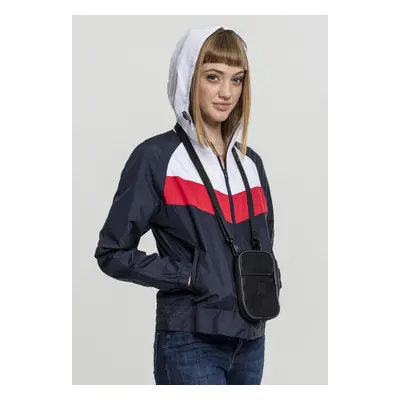 Urban Classics Ladies 3-Tone Windbreaker navy/white/fire red