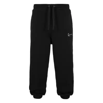 Tepláky Karl Kani Small Signature Essential Baggy Sweatpants Black