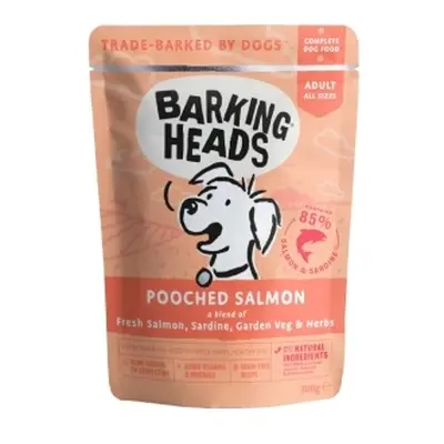 BARKING HEADS Pooched Salmon kapsička 300g