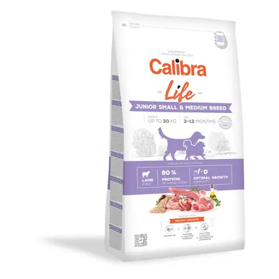 Calibra Dog Life Junior Small & Medium Breed Lamb 2,5 kg