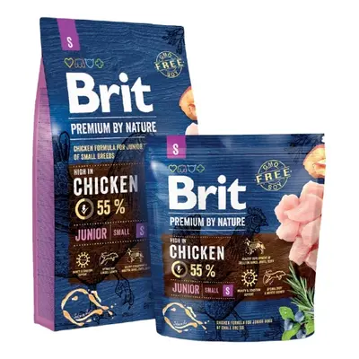 Brit Premium Dog by Nature Junior S 8kg