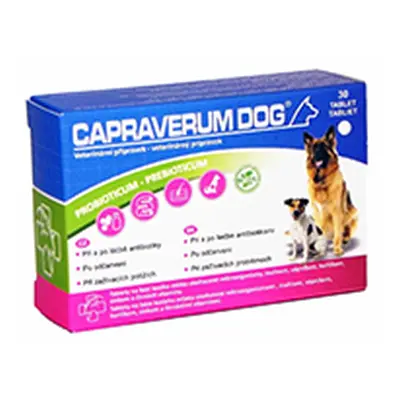 Capraverum dog probioticum-prebioticum 30 tbl