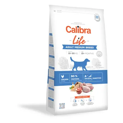 Calibra Dog Life Adult Medium Breed Chicken 12 kg