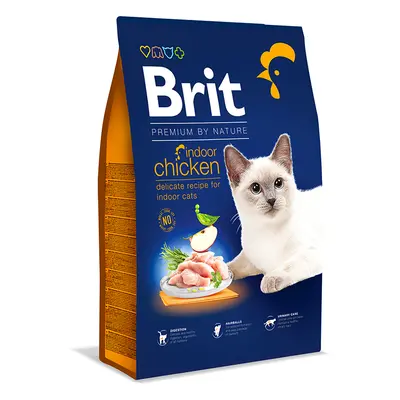 Brit Premium Cat by Nature Indoor Chicken 8 kg