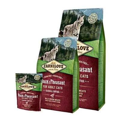 Carnilove Cat Duck&Pheasant Adult Hairball Control 400 g